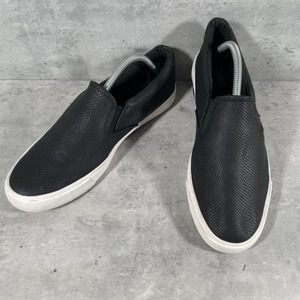 Lamo Womens Piper Exotic Casual Shoes Black Snake Skin Loafer Size‎ 11 EUC